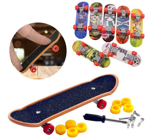 Skate De Dedo Profissional Fingerboard Presente Para Criança